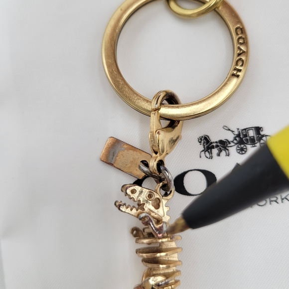 Coach "Rexy" Key Ring /Bag Charm - Picture 5 of 6